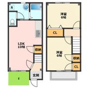 グロリアガーデンAの間取り画像