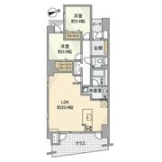 プラウド市川大門通りの間取り画像