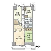 ベルシャトゥ立川の間取り画像