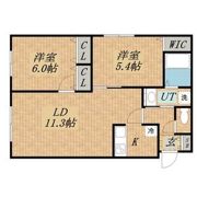 Reve413(レーヴ413)の間取り画像
