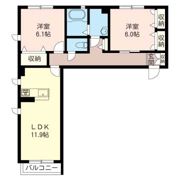 コスモレーヴ上白根 IIの間取り画像
