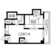 メゾン花園の間取り画像
