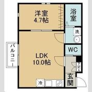仮称八木山本町2丁目新築アパートの間取り画像