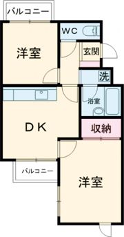 エスティームの間取り画像