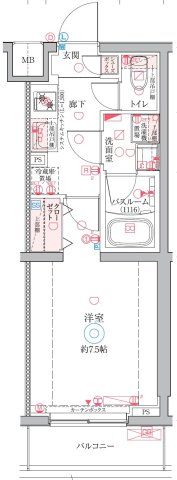 クレヴィスタ高砂の間取り画像