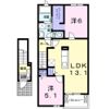 エンブレイス 今川Bの間取り画像