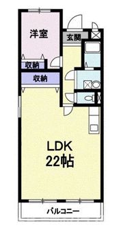 ウィンド岩倉の間取り画像