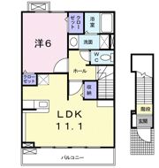 Ruha－chi 藤（ルハ－チの間取り画像