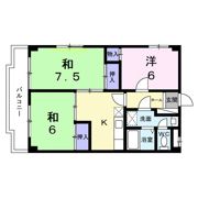 メゾンクレストの間取り画像
