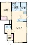 リーブルファイン鯏浦町の間取り画像