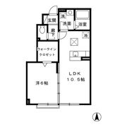 パークサイド早稲田 Bの間取り画像