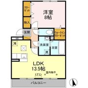 ベルヴィラージュ Bの間取り画像