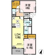 ESPELIA・Kの間取り画像