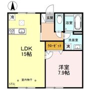 ビューラ南郷 北棟(A棟)の間取り画像