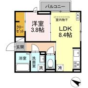 ロイヤルステージ西持田町B棟の間取り画像