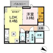 ロイヤルステージ西持田町A棟の間取り画像