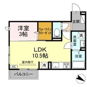 ロイヤルステージ西持田町A棟の間取り画像