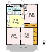 柳原マンションⅡの間取り画像