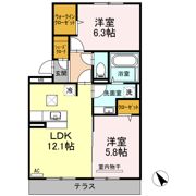 グランスイートの間取り画像