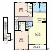 アトリエールの間取り画像