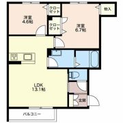 シャーメゾン幸町 Sの間取り画像