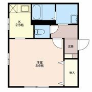 バレンチノパレスの間取り画像