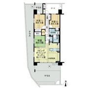 パークシティ桂ジオの間取り画像