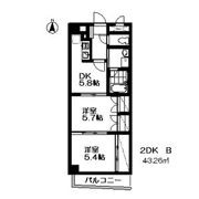 ロイヤルヒルズ中野の間取り画像