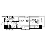 レスペデザ原町の間取り画像