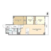 アジールコート練馬中村橋の間取り画像