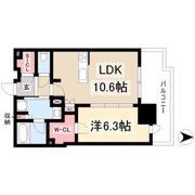 ザ・ファインタワー名古屋今池の間取り画像