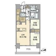 インプレストコア神楽坂の間取り画像