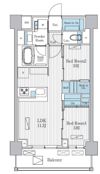Terra蚕糸の森の間取り画像
