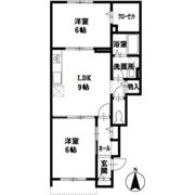 コーポアイリスの間取り画像