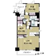 ブランシエラ二条城の間取り画像