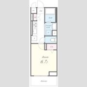 アスピラシオン尾頭橋の間取り画像