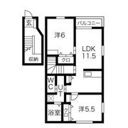 マノワール上里の間取り画像