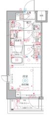 クレヴィスタ横浜天王町の間取り画像