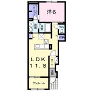 ラ・カーザ ドルチェ Ⅰの間取り画像