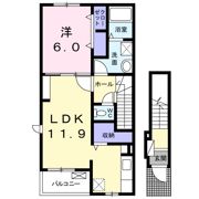アムール E棟の間取り画像
