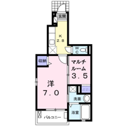 サンシャイン三ノ宮の間取り画像