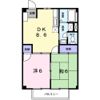 コモドハイツAの間取り画像