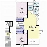 ヴィラ プリムローズの間取り画像