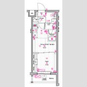 THE PREMIUM CUBE G 東中野の間取り画像