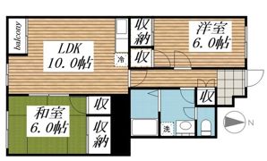 サンライズ97の間取り画像