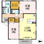 ドミール三和の間取り画像