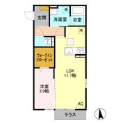 グランセの間取り画像