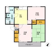セジュール静 Ⅲの間取り画像