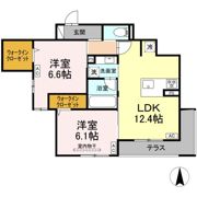 セレスティア中野上高田の間取り画像