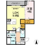 セレスティア中野上高田の間取り画像